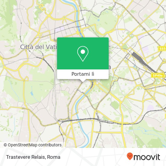 Mappa Trastevere Relais