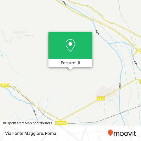 Mappa Via Fonte Maggiore