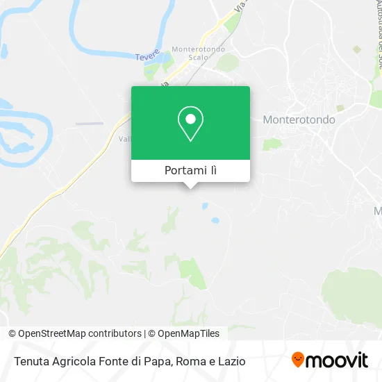 Mappa Tenuta Agricola Fonte di Papa