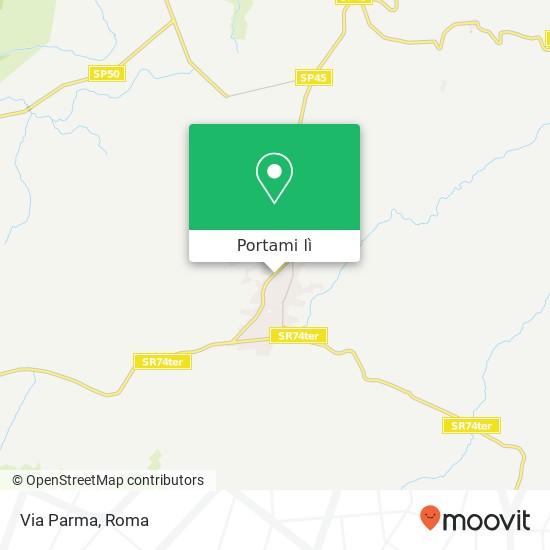 Mappa Via Parma