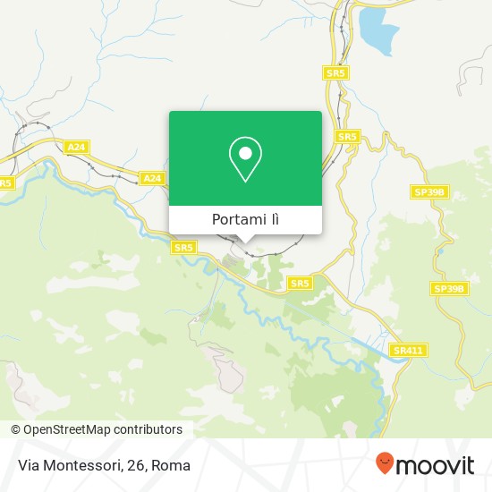 Mappa Via Montessori, 26