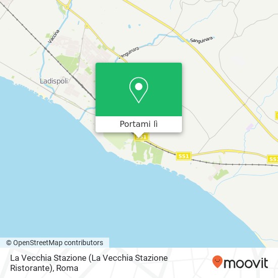 Mappa La Vecchia Stazione