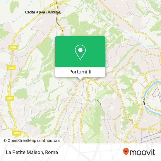 Mappa La Petite Maison