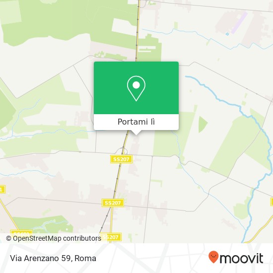 Mappa Via Arenzano 59