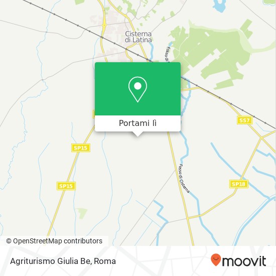 Mappa Agriturismo Giulia Be