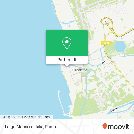 Mappa Largo Marinai d'Italia