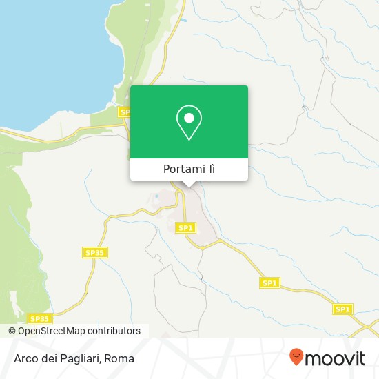 Mappa Arco dei Pagliari