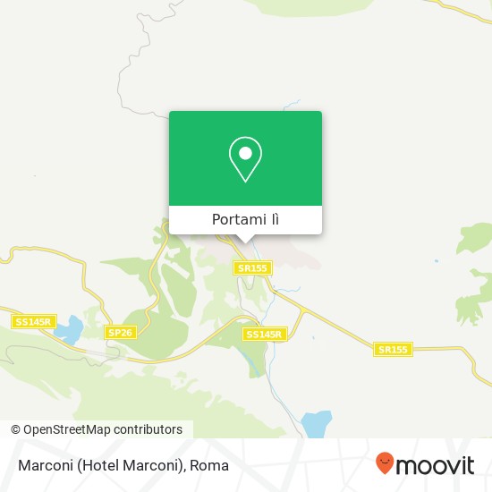 Mappa Marconi (Hotel Marconi)