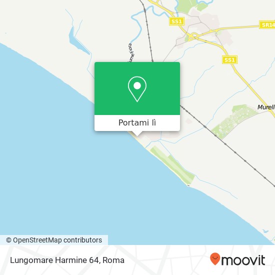 Mappa Lungomare Harmine 64