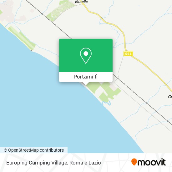 Mappa Europing Camping Village