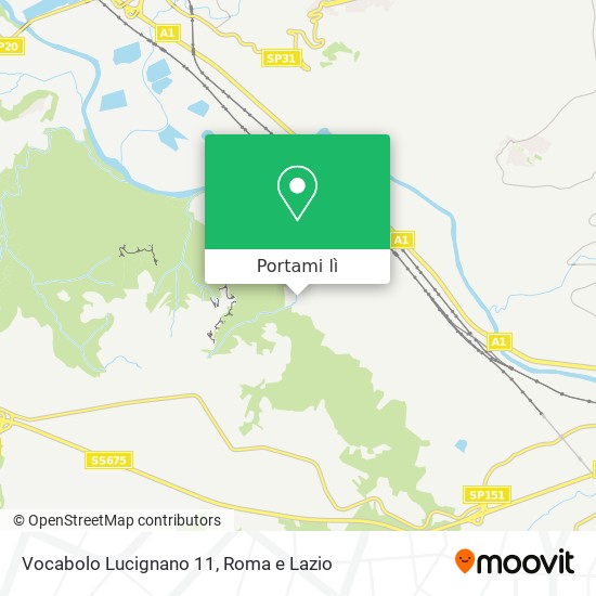 Mappa Vocabolo Lucignano 11