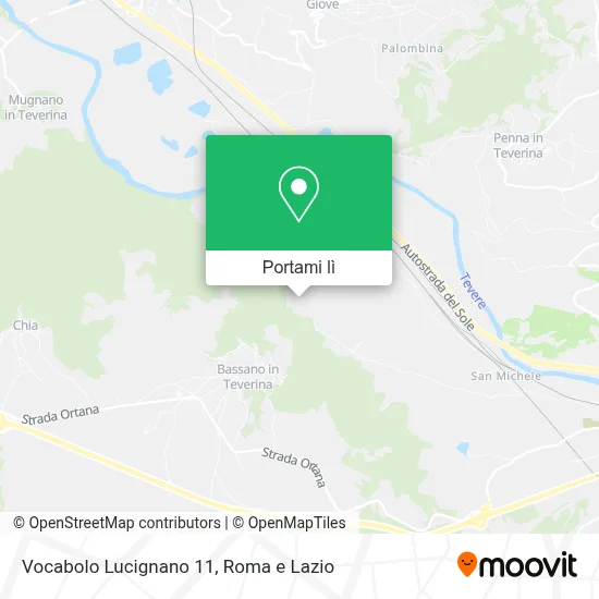 Mappa Vocabolo Lucignano 11