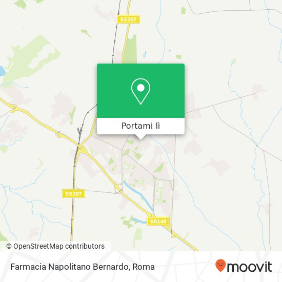 Mappa Farmacia Napolitano Bernardo