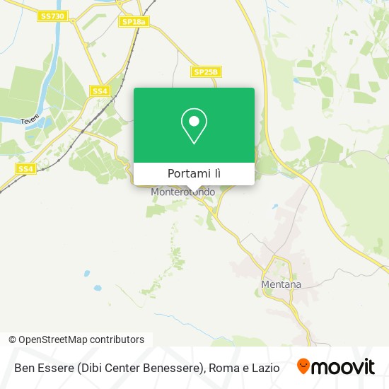 Mappa Ben Essere (Dibi Center Benessere)