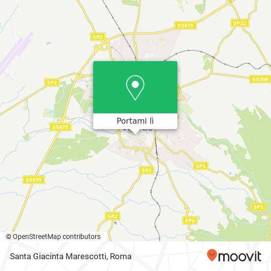 Mappa Santa Giacinta Marescotti