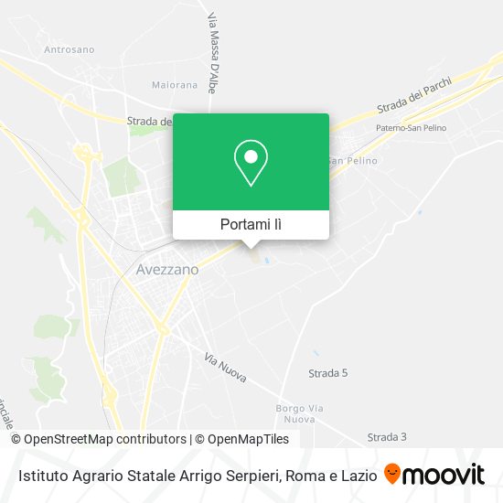 Mappa Istituto Agrario Statale Arrigo Serpieri