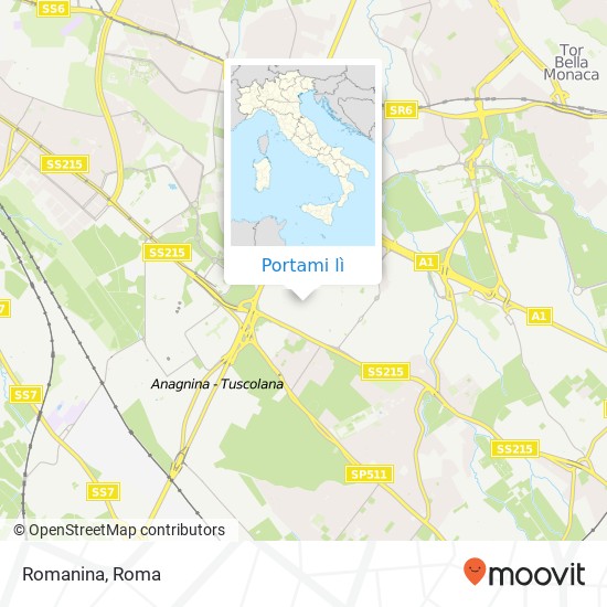 Mappa Romanina