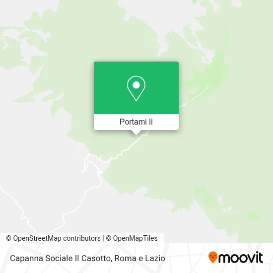 Mappa Rifugio Prato Di Campoli