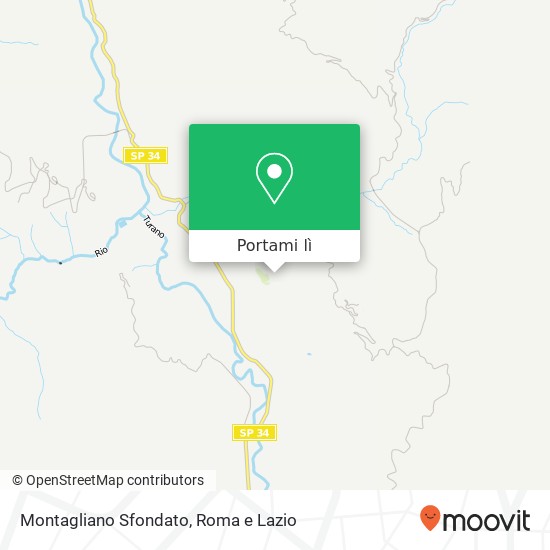 Mappa Montagliano Sfondato