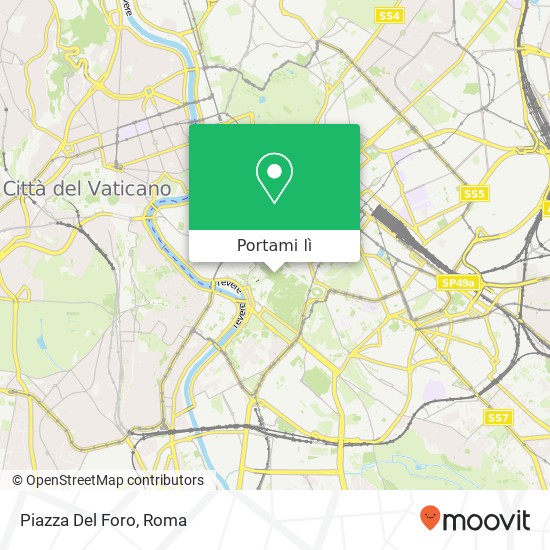 Mappa Piazza Del Foro
