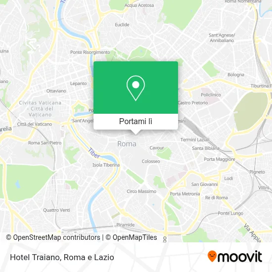 Mappa Hotel Traiano