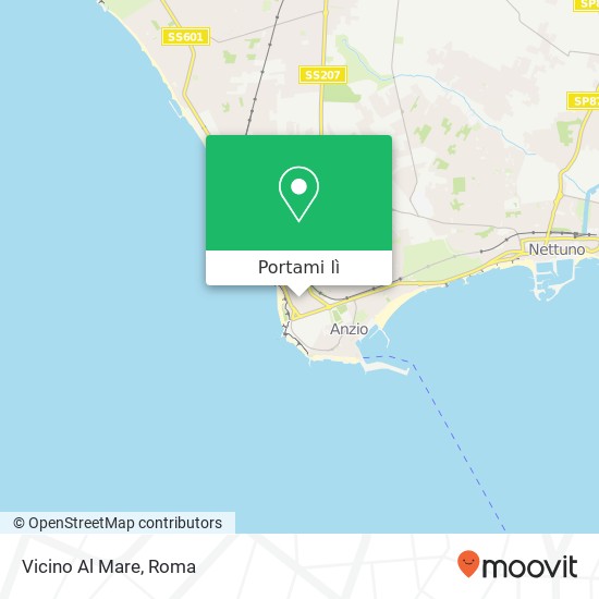 Mappa Vicino Al Mare