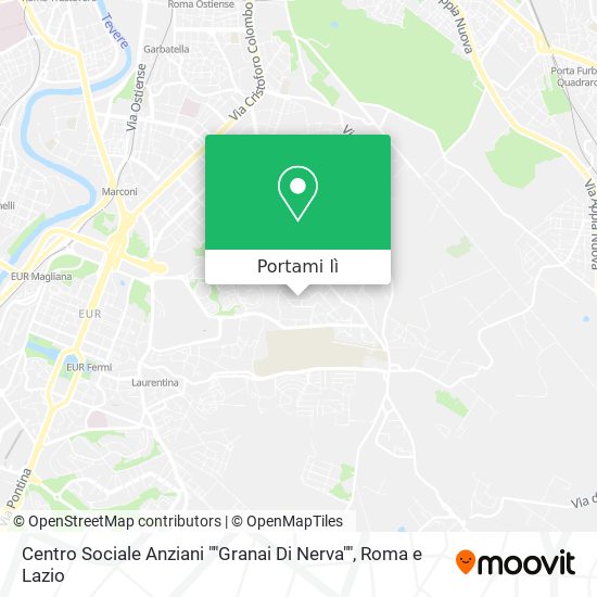 Mappa Centro Sociale Anziani ""Granai Di Nerva""