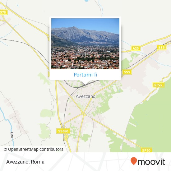 Mappa Avezzano