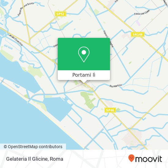 Mappa Gelateria Il Glicine