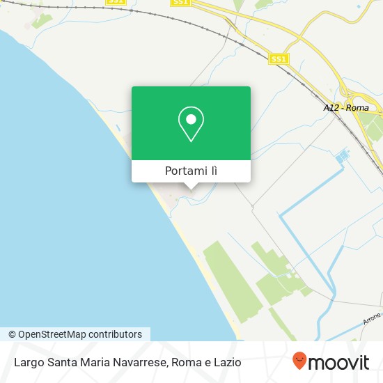 Mappa Largo Santa Maria Navarrese