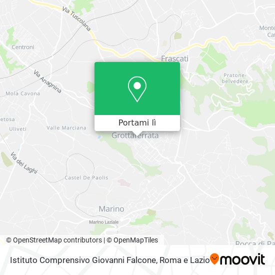 Mappa Istituto Comprensivo Giovanni Falcone
