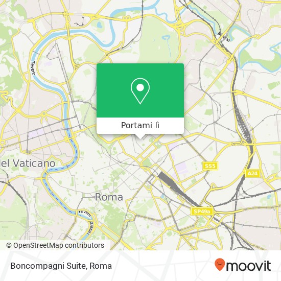 Mappa Boncompagni Suite