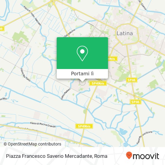 Mappa Piazza Francesco Saverio Mercadante