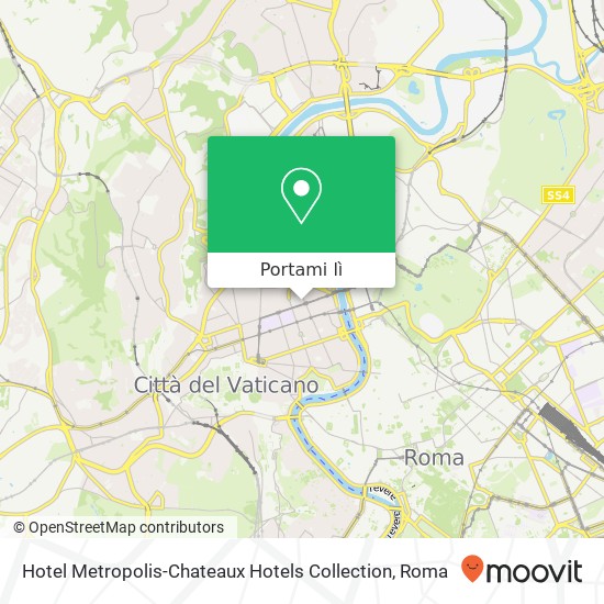 Mappa Hotel Metropolis-Chateaux Hotels Collection