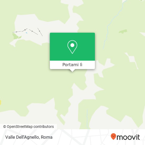 Mappa Valle Dell'Agnello