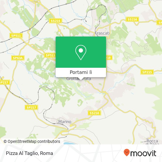 Mappa Pizza Al Taglio