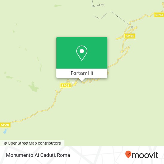 Mappa Monumento Ai Caduti