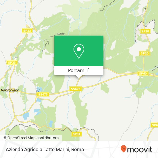 Mappa Azienda Agricola Latte Marini