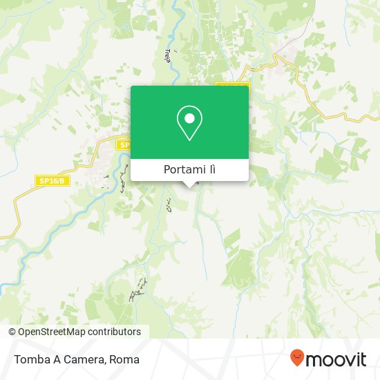 Mappa Tomba A Camera