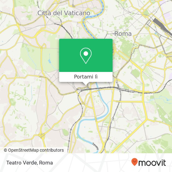 Mappa Teatro Verde