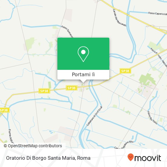 Mappa Oratorio Di Borgo Santa Maria