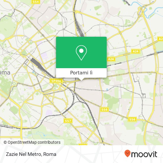 Mappa Zazie Nel Metro