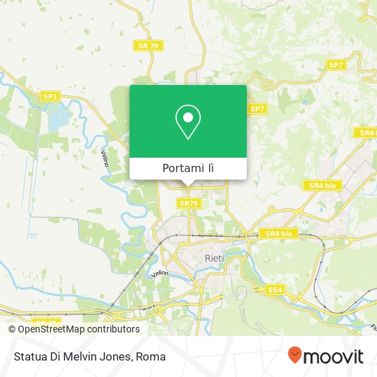 Mappa Statua Di Melvin Jones