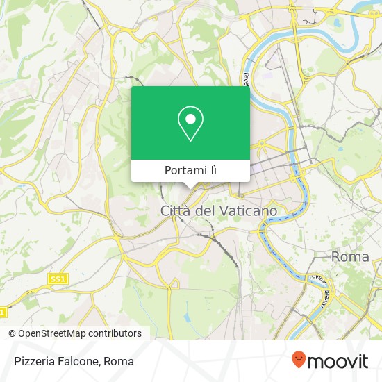 Mappa Pizzeria Falcone