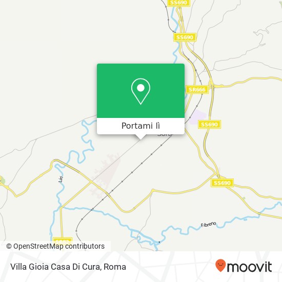 Mappa Villa Gioia Casa Di Cura