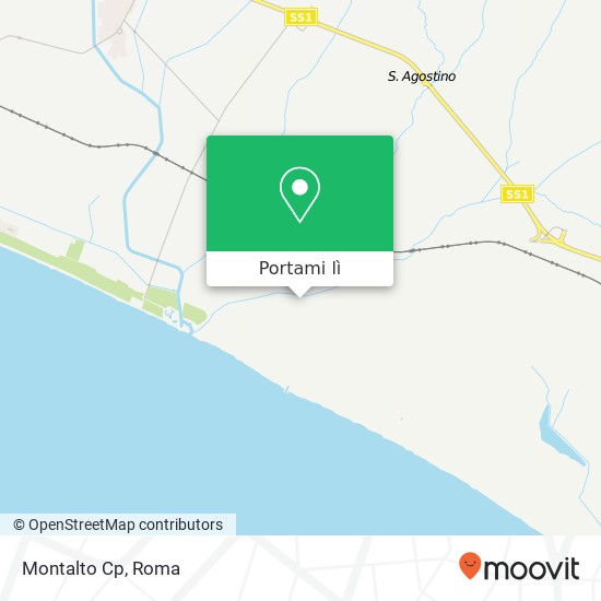 Mappa Montalto Cp