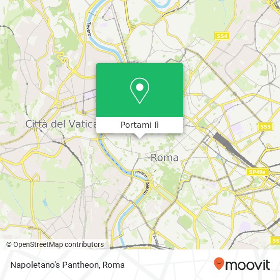 Mappa Napoletano's Pantheon