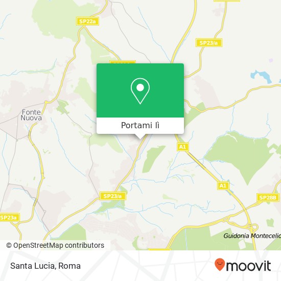 Mappa Santa Lucia