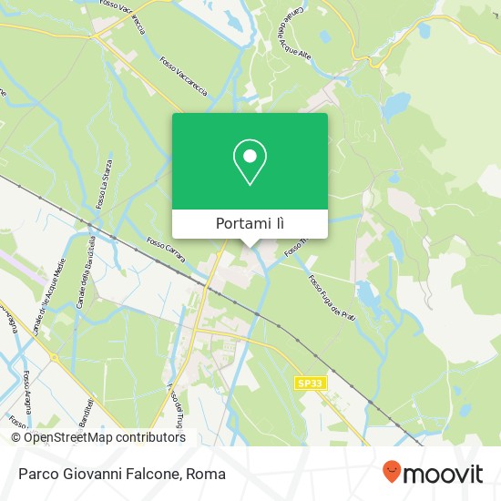 Mappa Parco Giovanni Falcone