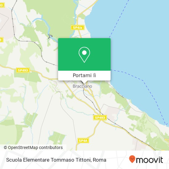 Mappa Scuola Elementare Tommaso Tittoni